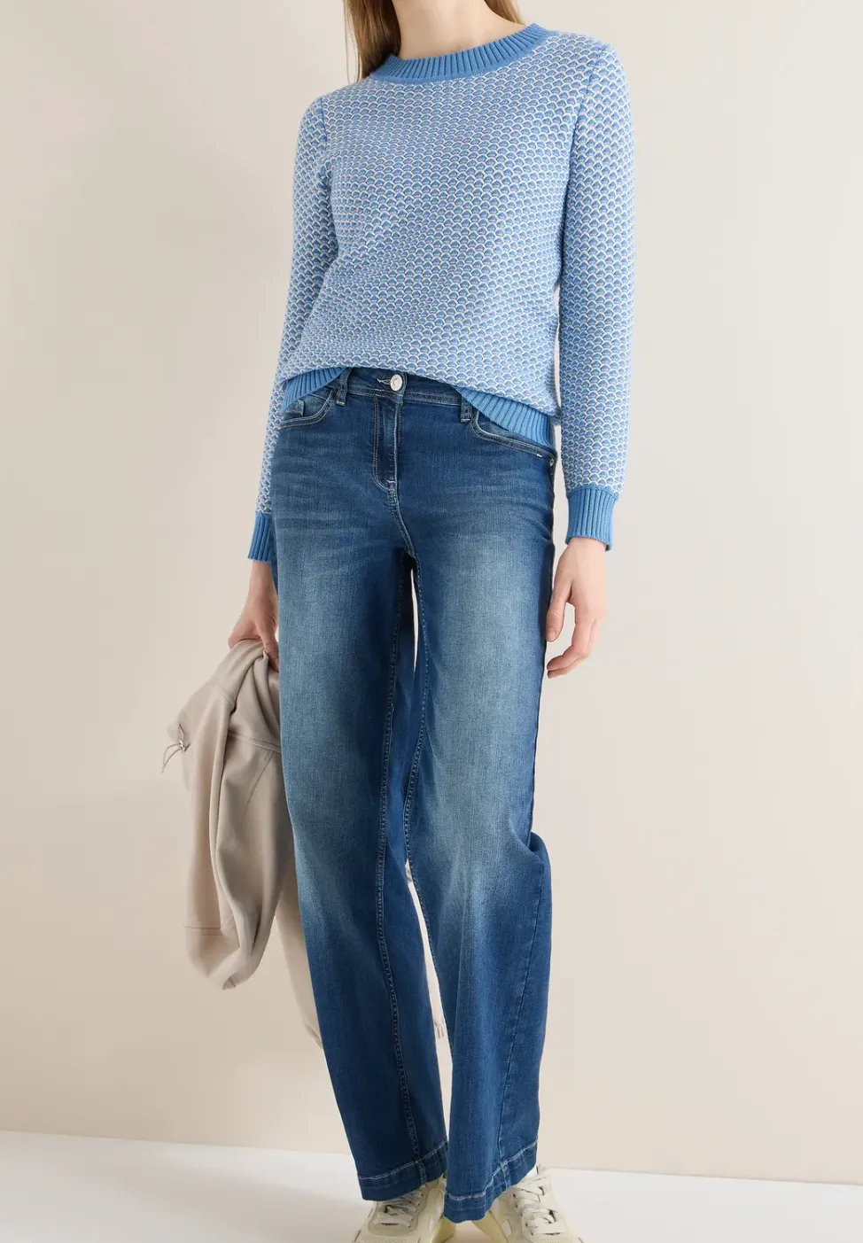 Two-Tone Pullover
