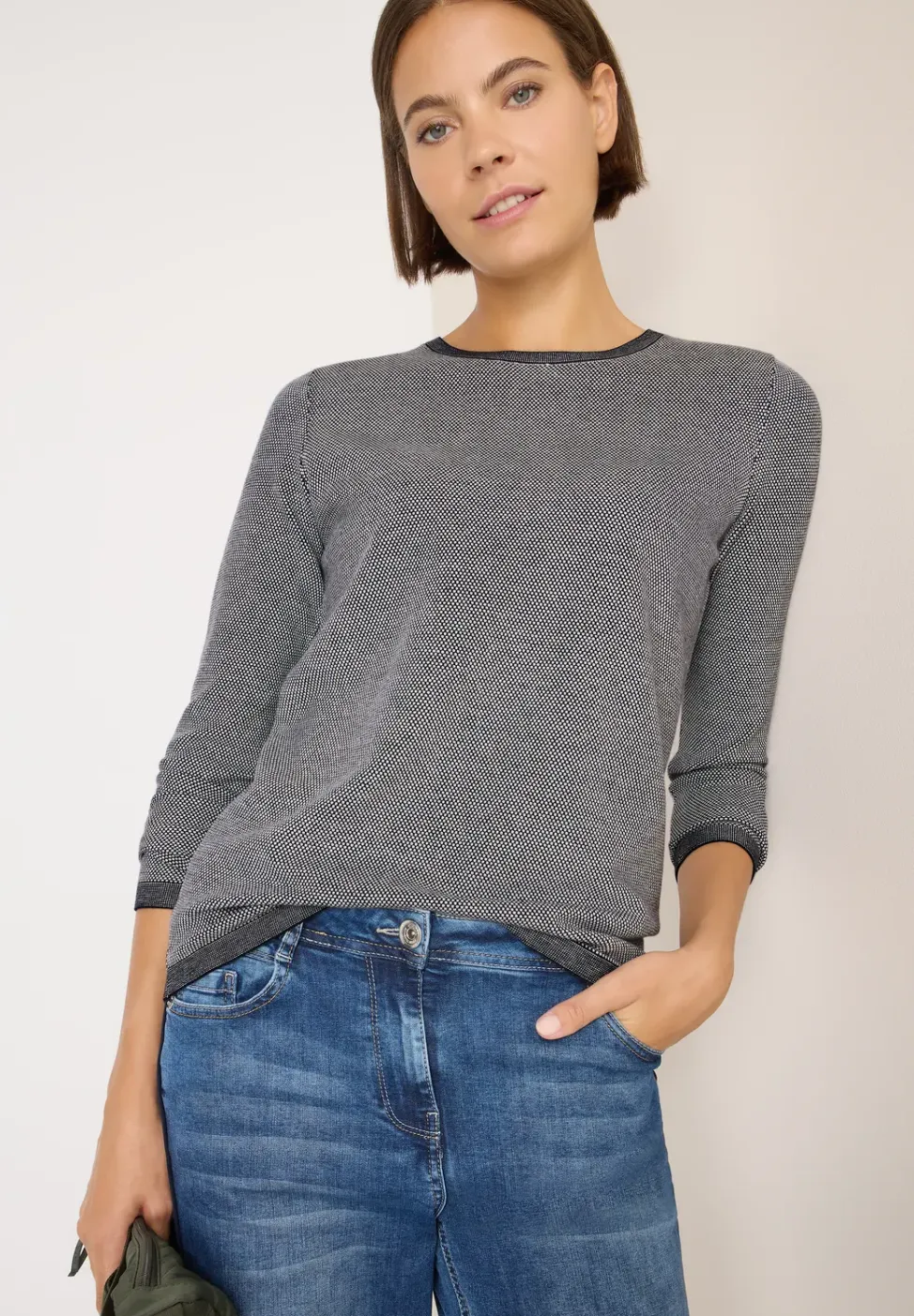 Two-Tone Pullover