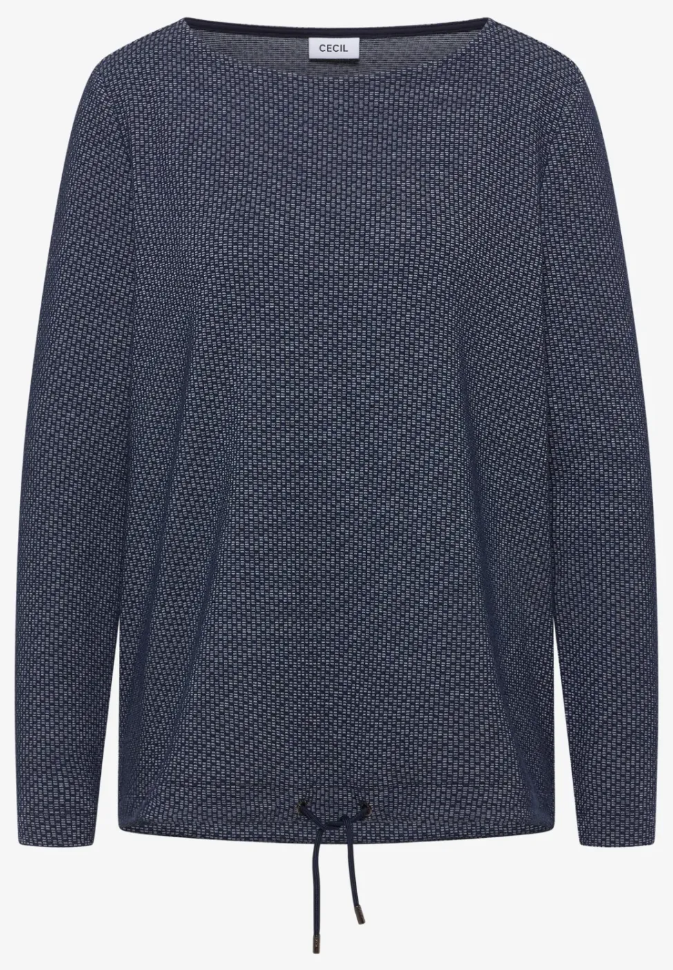 Two-Tone Strukturpullover
