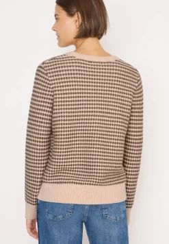 Two-Tone Strukturpullover