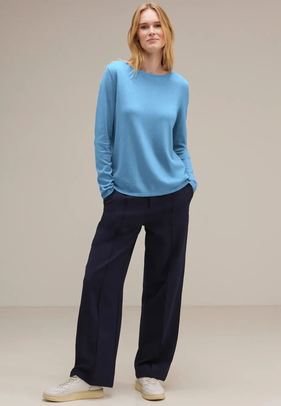 U-Boot Ausschnitt Pullover