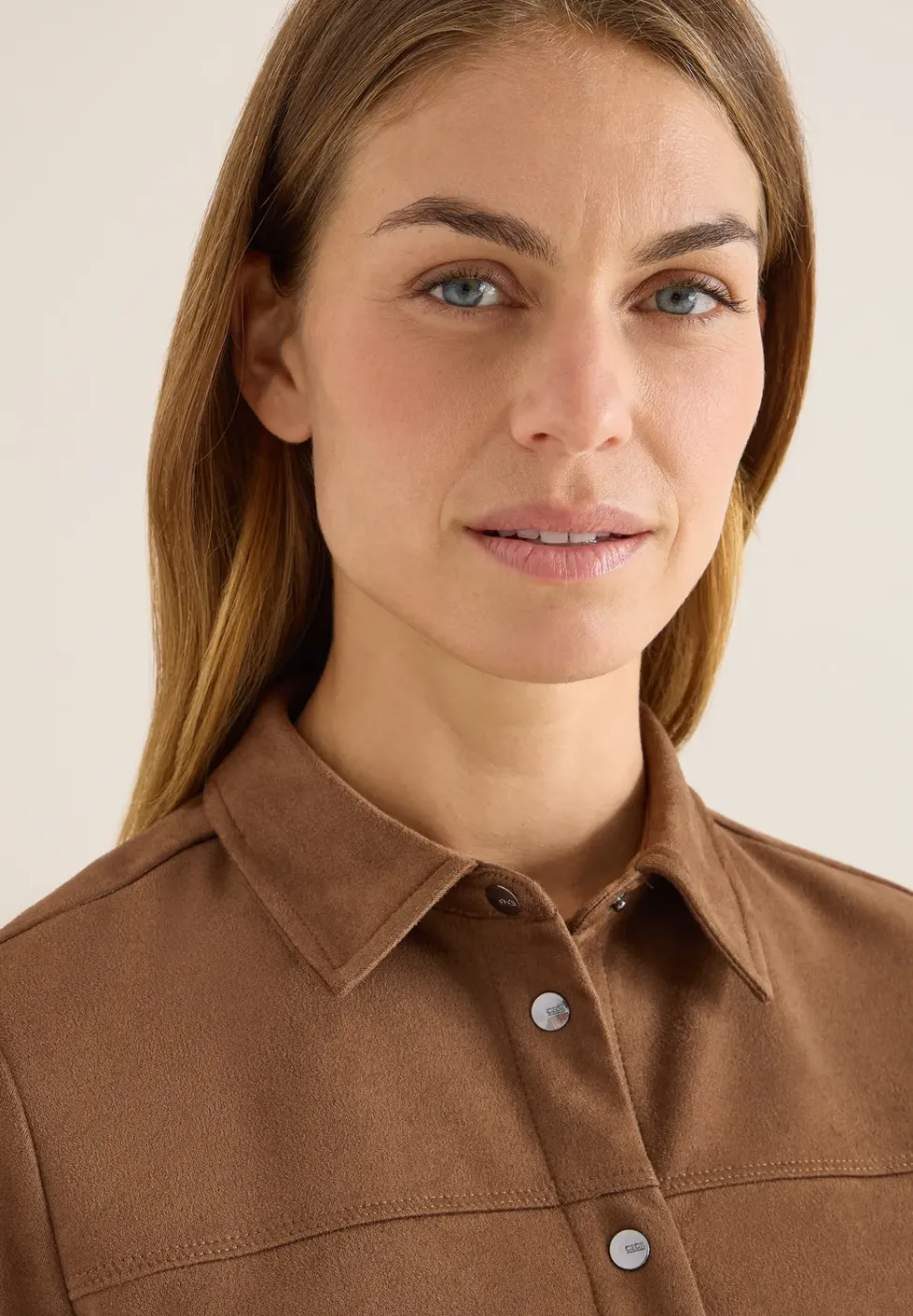 Veloursbluse
