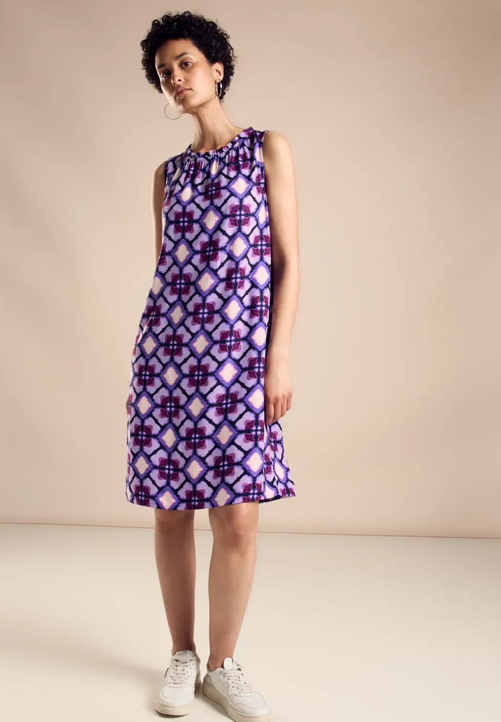 Viskose Print Kleid