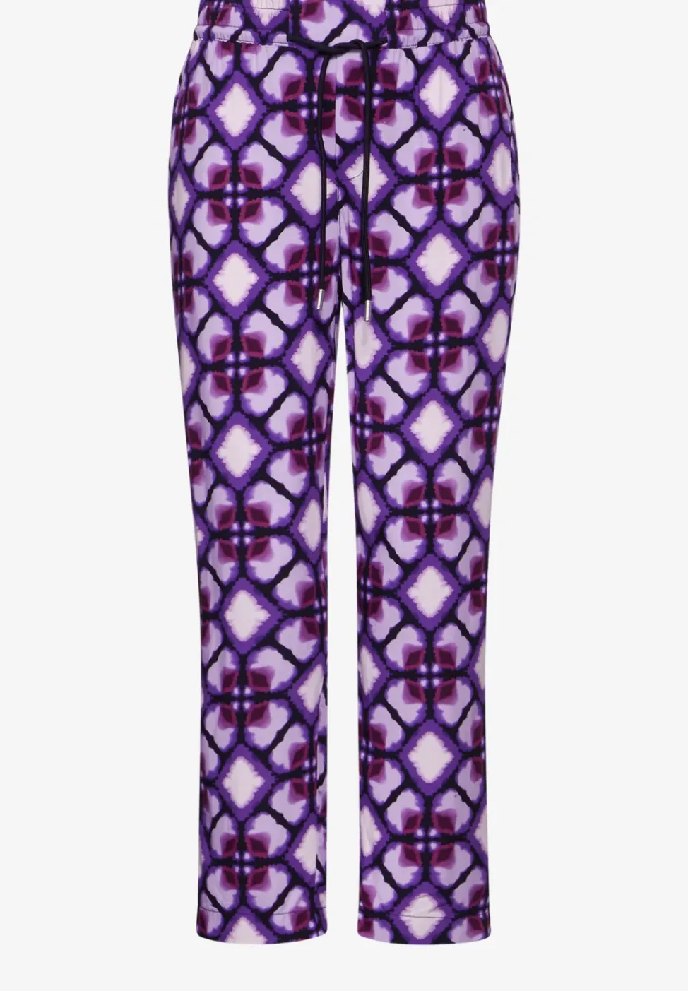 Viskose Hose mit Print
