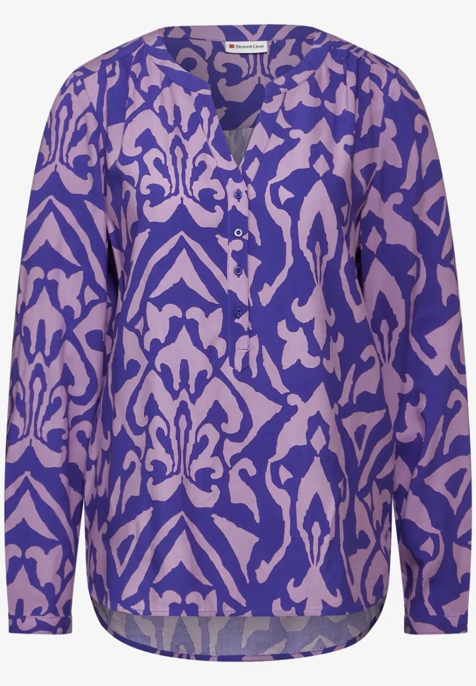 Viskose Print Bluse