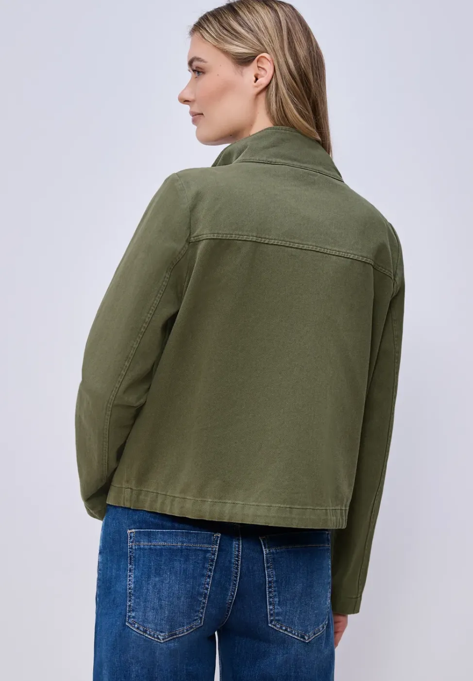 Washed-Look Jacke