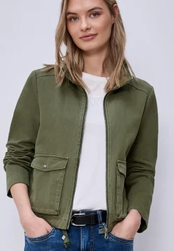 Washed-Look Jacke