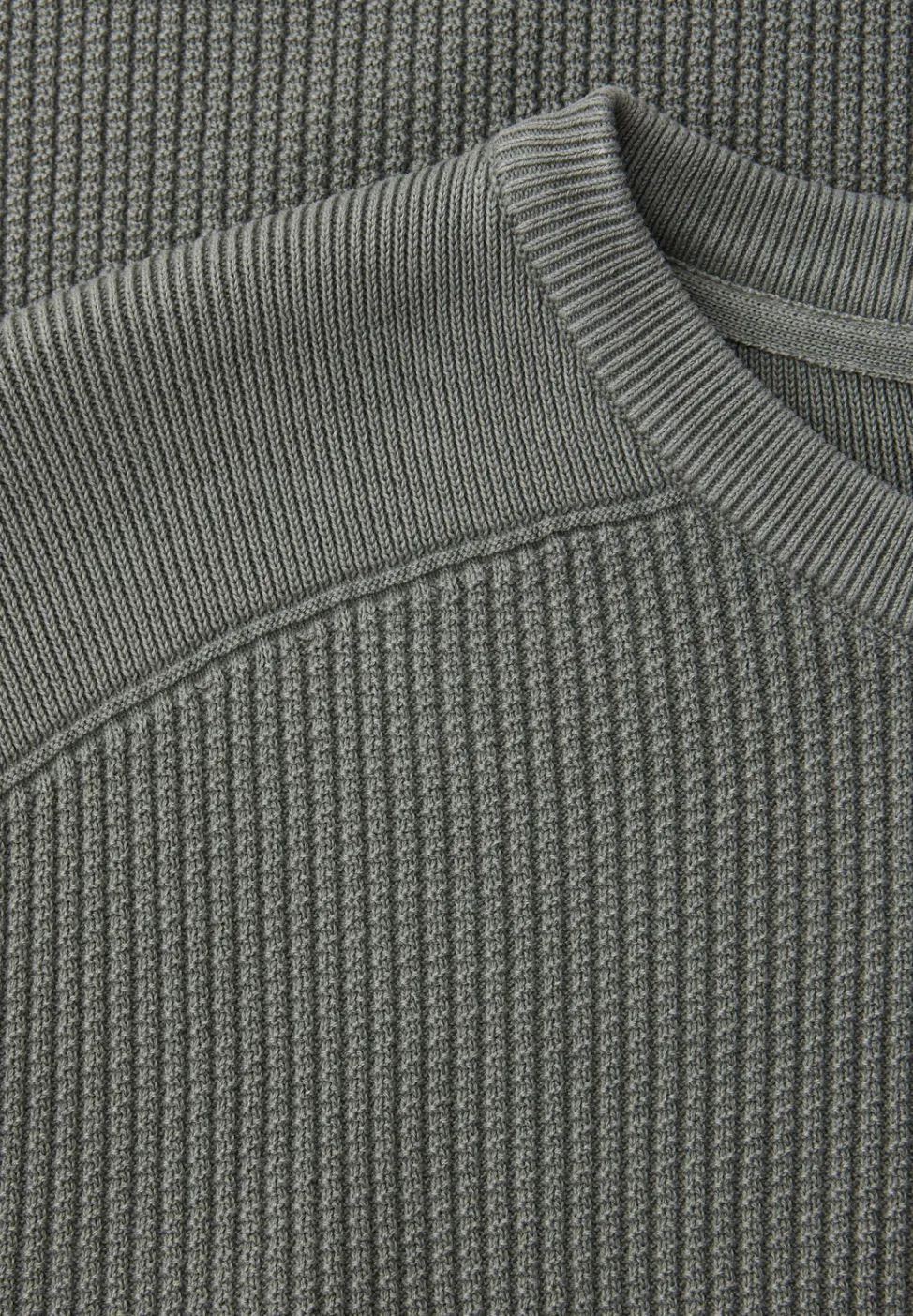Washed-Look Strukturpullover