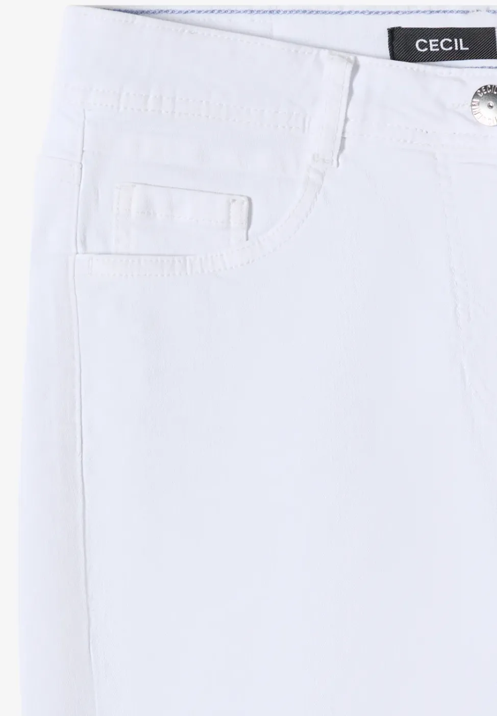 Wide Leg 3/4 Jeans im Loose Fit