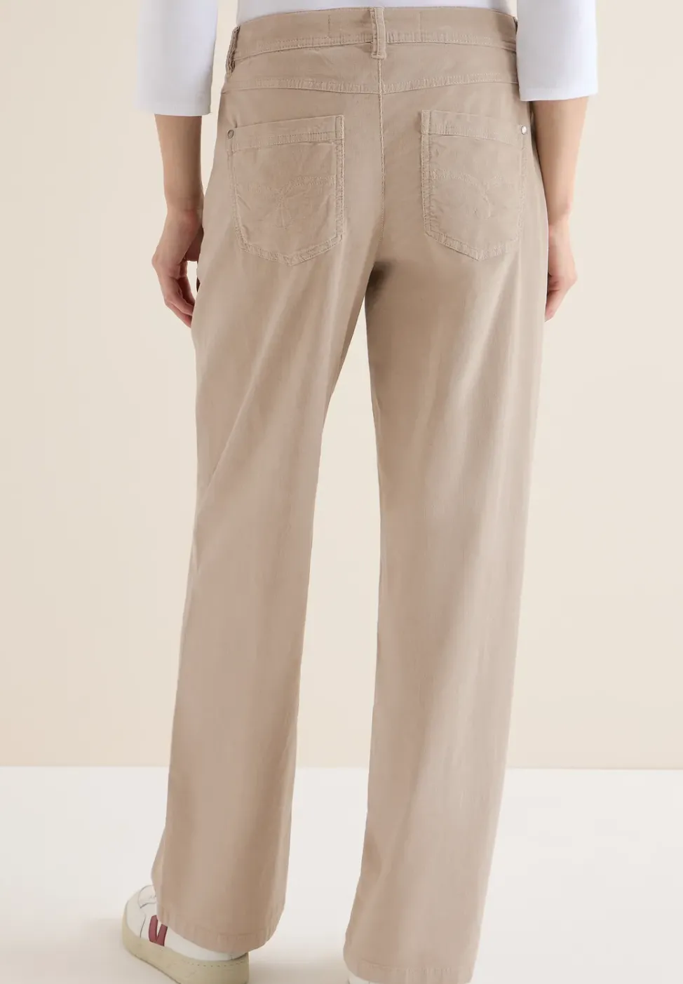 Wide Leg Cordhose