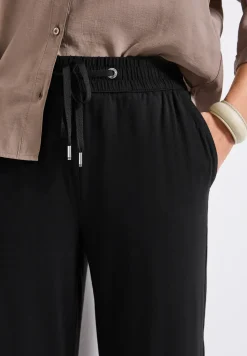 Wide Leg Hose mit Jogg Bund