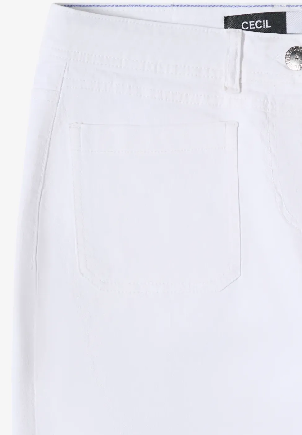 Wide Leg Jeans mit Patch Pockets