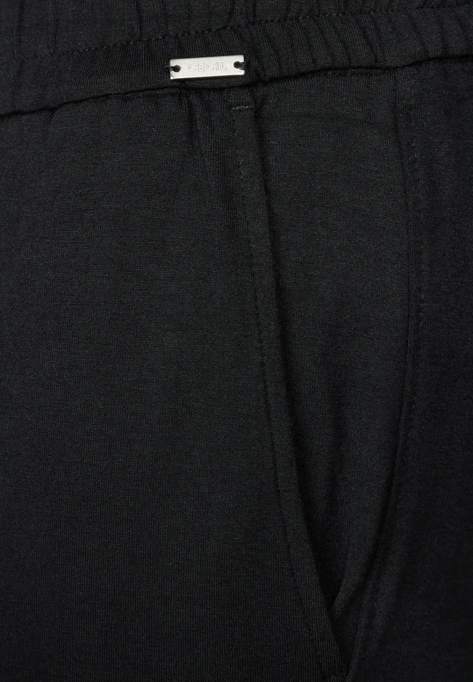 Wide Leg Jersey-Hose