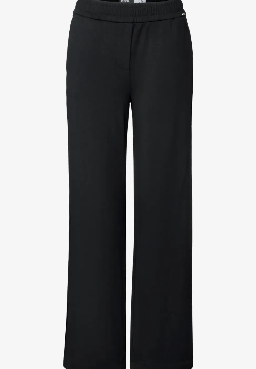 Wide Leg Jersey-Hose