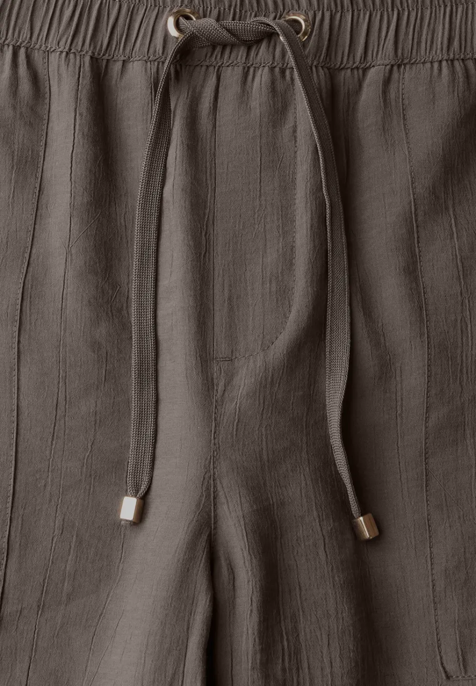 Wide Leg Strukturhose