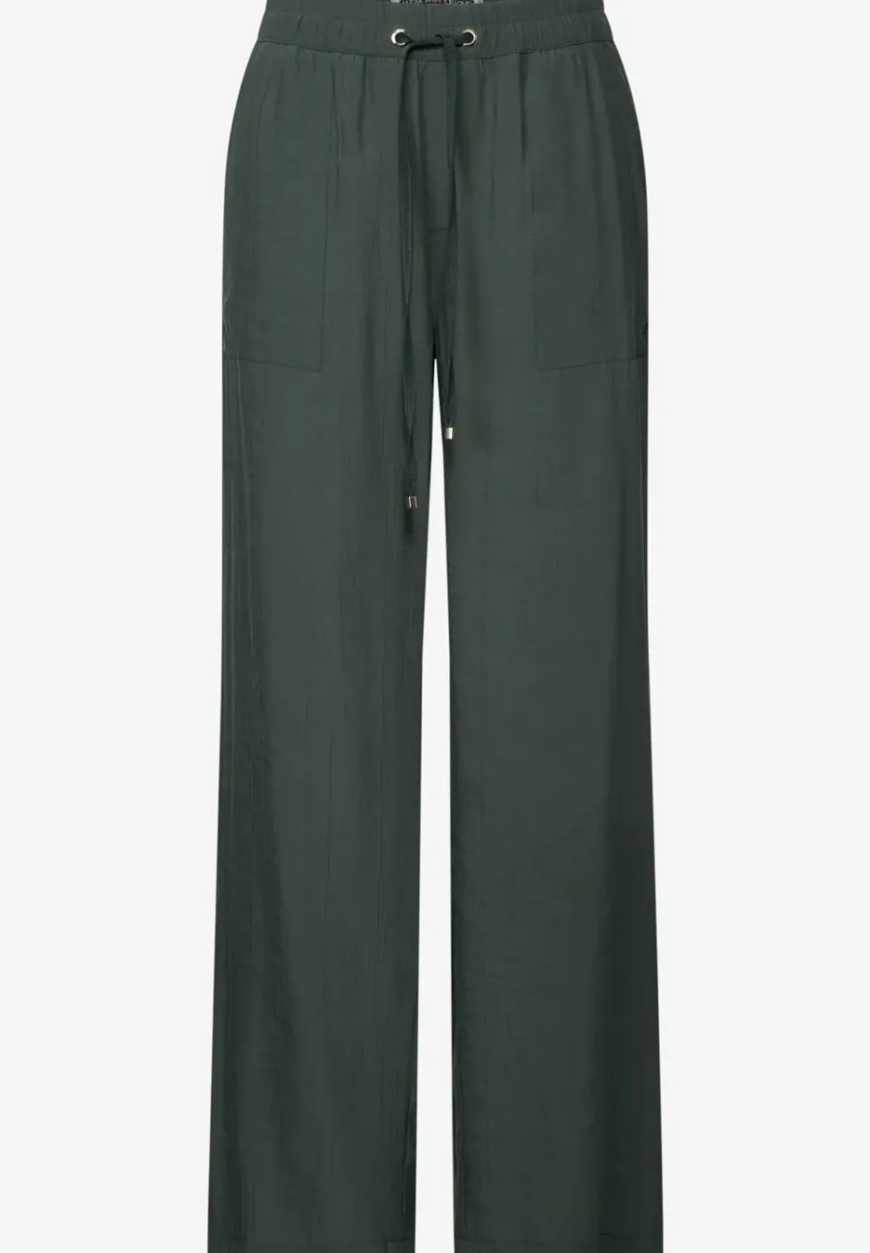 Wide Leg Strukturhose