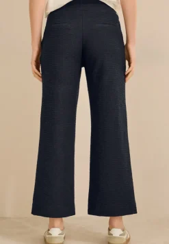 Wide Leg Bouclé Hose