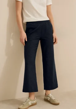 Wide Leg Bouclé Hose