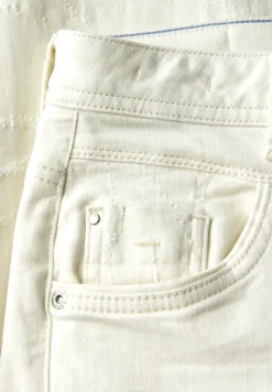 Wide Leg Jeans mit Muster
