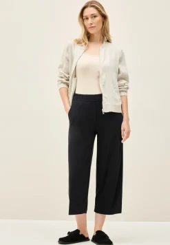 Wide Leg Jersey-Hose