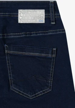 Wide Leg Rinsed Jeans
