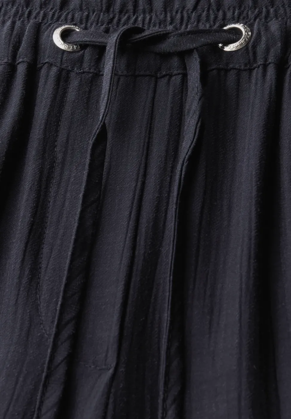 Wide Leg Strukturhose