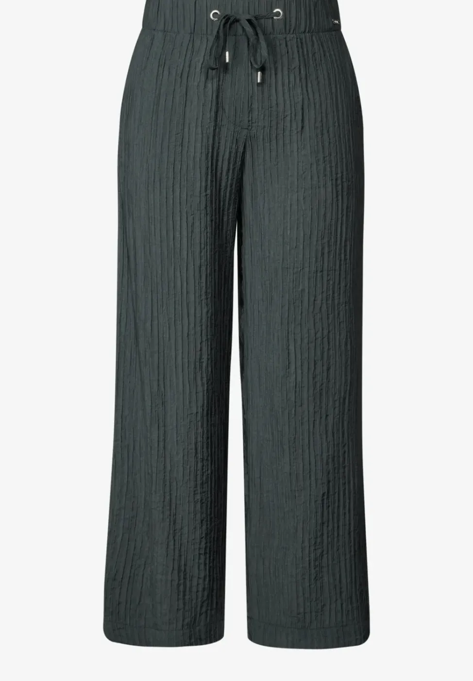 Wide Leg Strukturhose