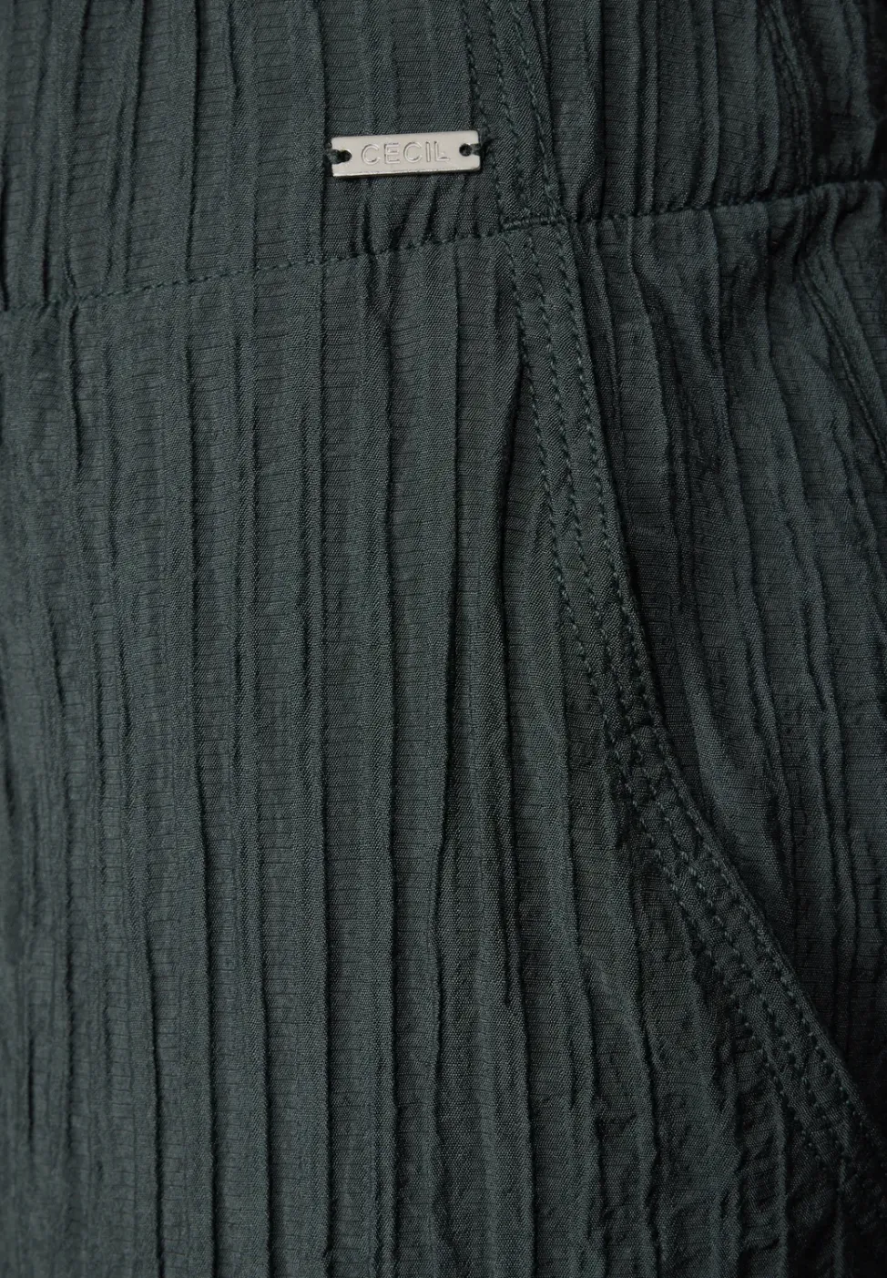 Wide Leg Strukturhose