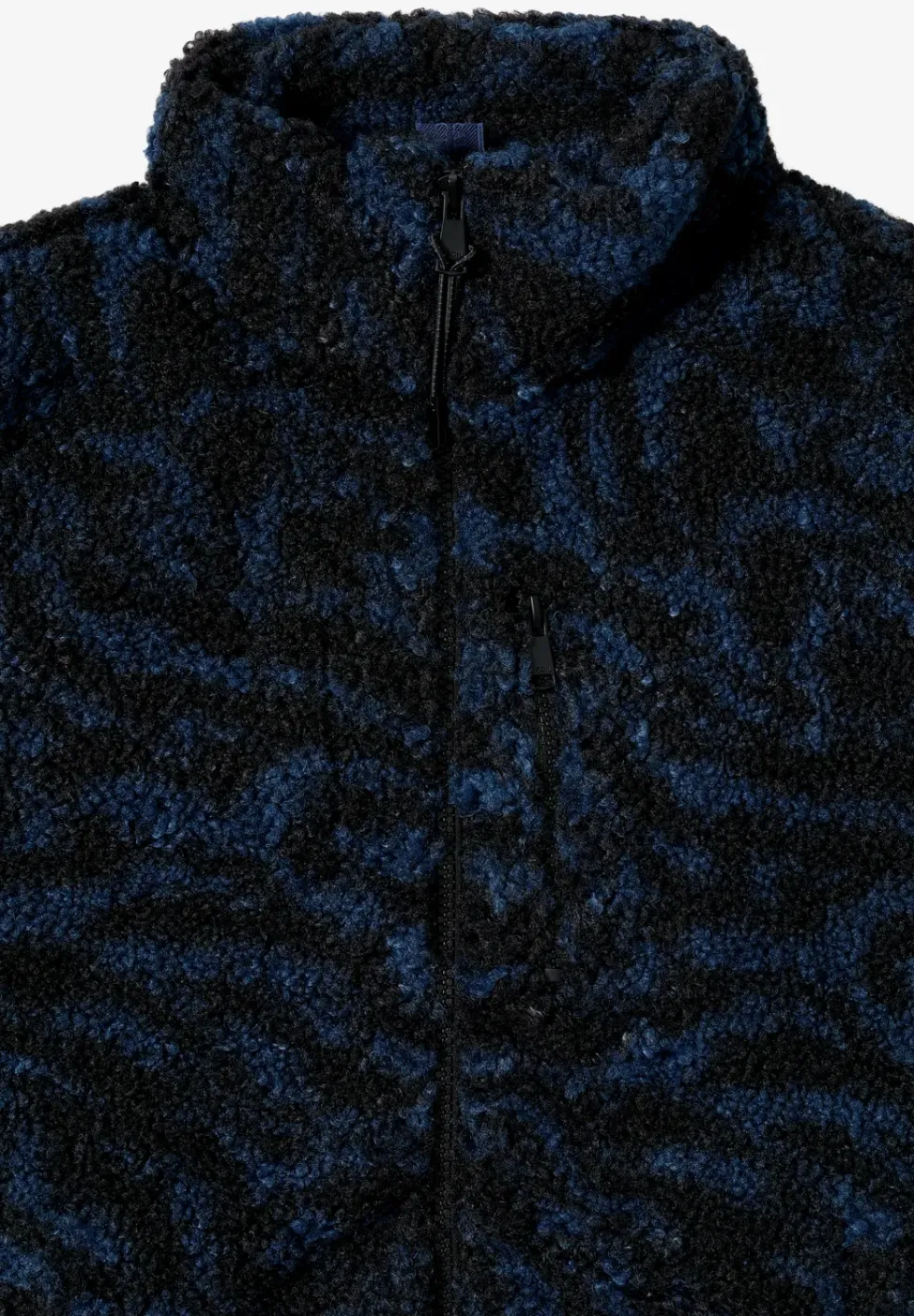Zebra Jacquard Fleecejacke