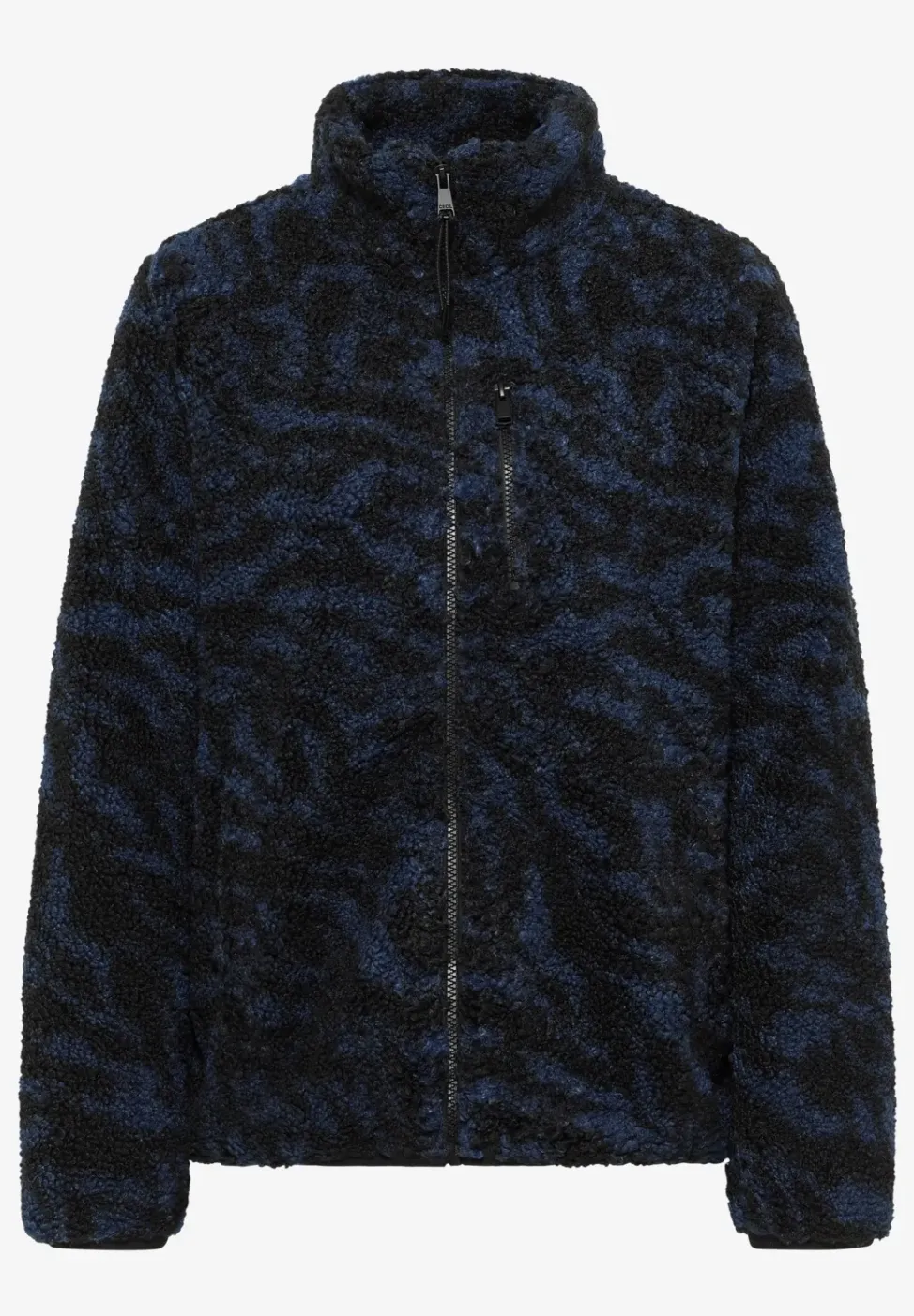 Zebra Jacquard Fleecejacke