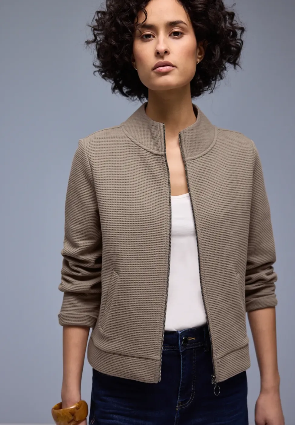 Zipper Jacke